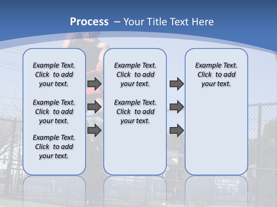 Victory Basket Exercise PowerPoint Template