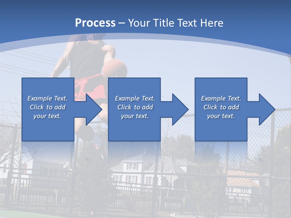 Victory Basket Exercise PowerPoint Template