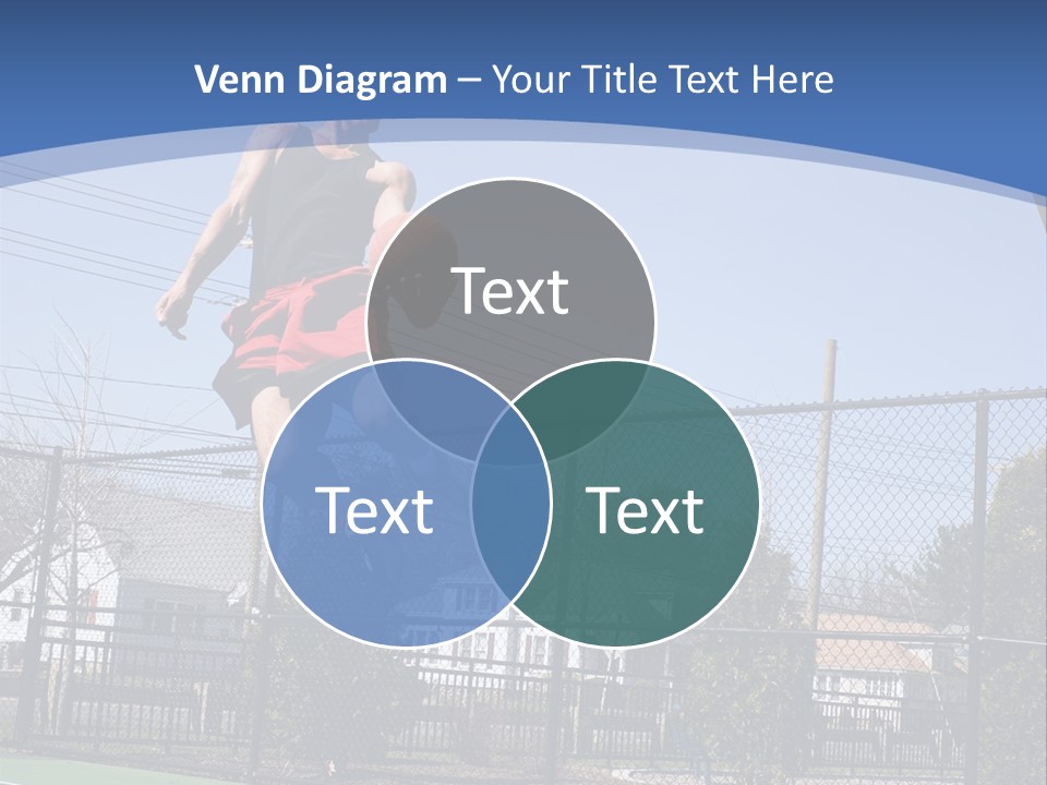 Victory Basket Exercise PowerPoint Template