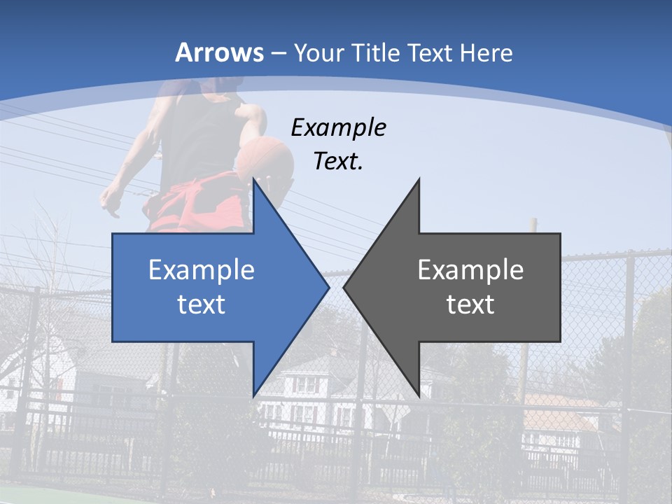 Victory Basket Exercise PowerPoint Template