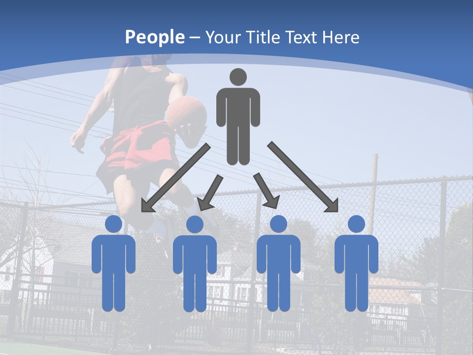 Victory Basket Exercise PowerPoint Template