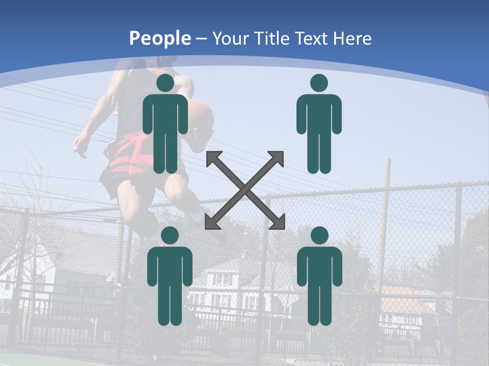 Victory Basket Exercise PowerPoint Template