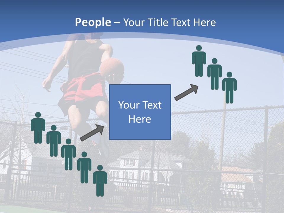 Victory Basket Exercise PowerPoint Template