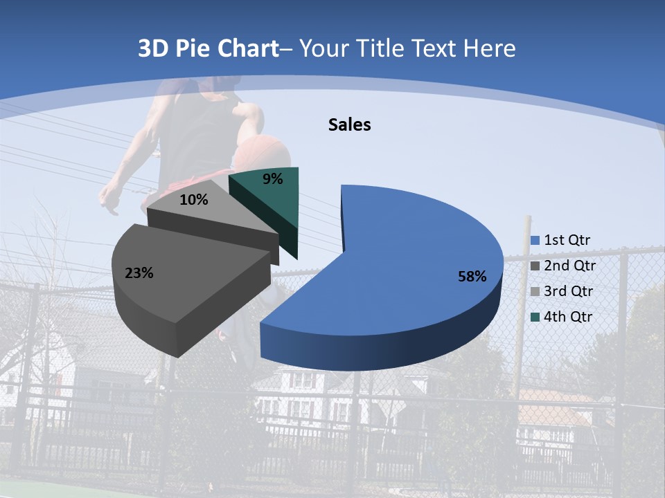 Victory Basket Exercise PowerPoint Template