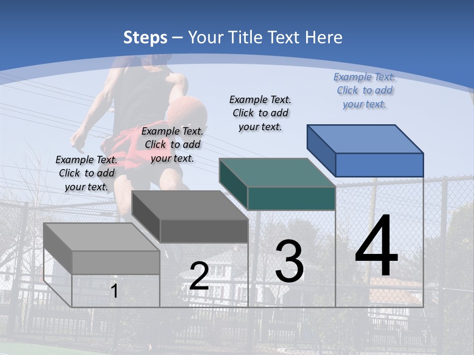 Victory Basket Exercise PowerPoint Template