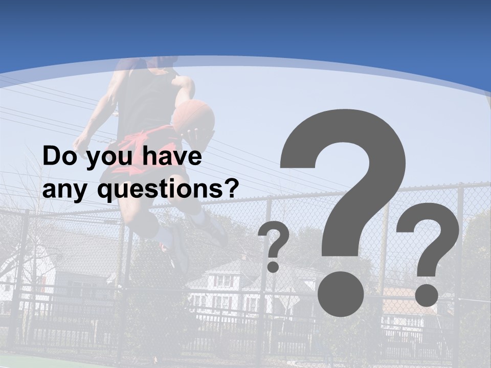 Victory Basket Exercise PowerPoint Template