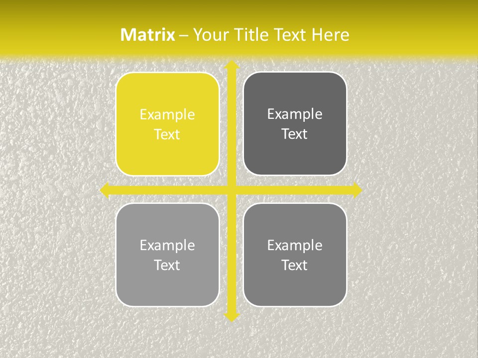 Grunge Material Stucco PowerPoint Template