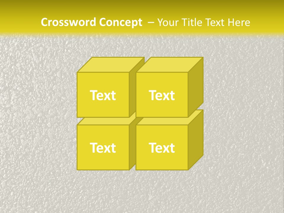 Grunge Material Stucco PowerPoint Template