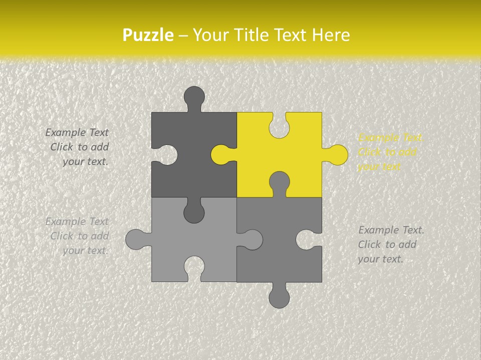 Grunge Material Stucco PowerPoint Template