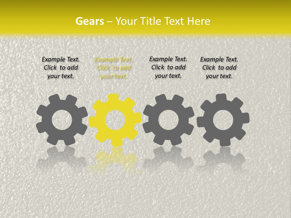 Grunge Material Stucco PowerPoint Template