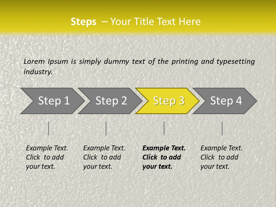 Grunge Material Stucco PowerPoint Template