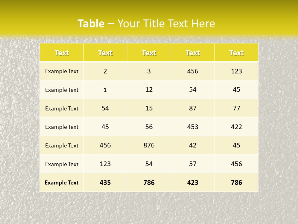 Grunge Material Stucco PowerPoint Template