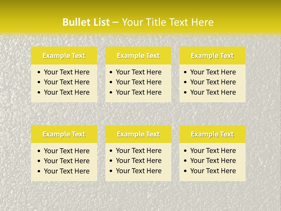 Grunge Material Stucco PowerPoint Template
