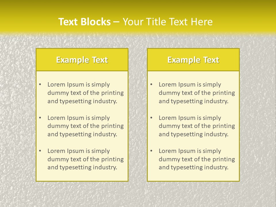 Grunge Material Stucco PowerPoint Template