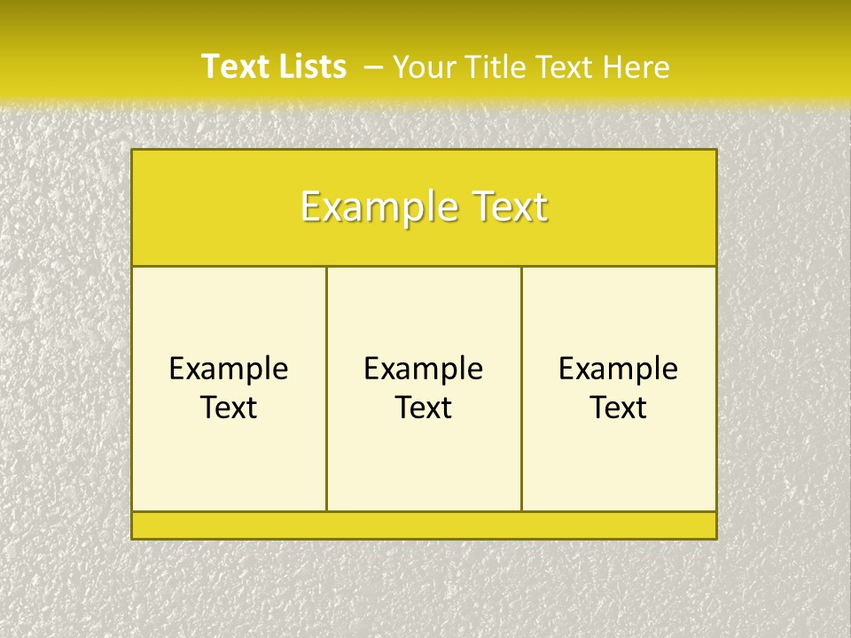 Grunge Material Stucco PowerPoint Template