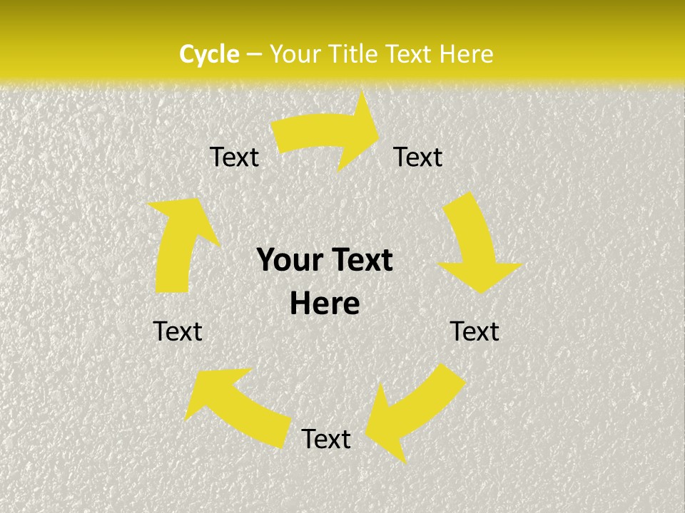 Grunge Material Stucco PowerPoint Template