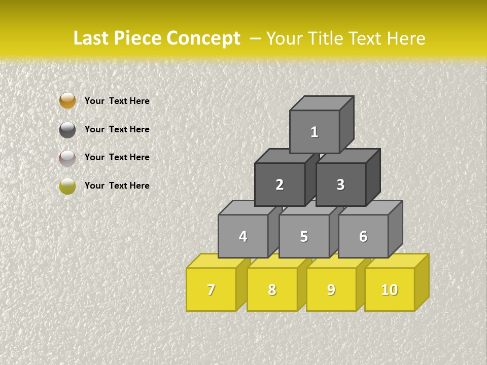 Grunge Material Stucco PowerPoint Template