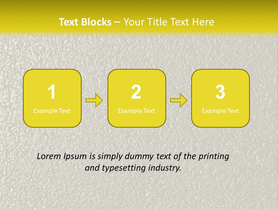 Grunge Material Stucco PowerPoint Template