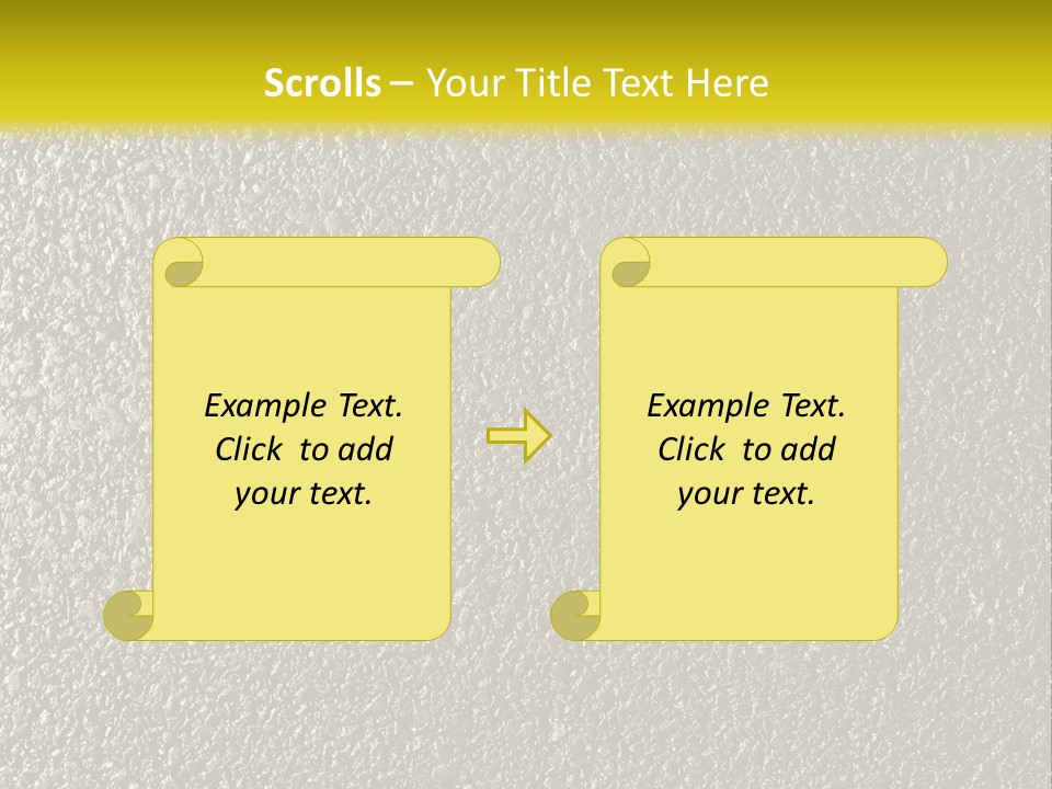 Grunge Material Stucco PowerPoint Template