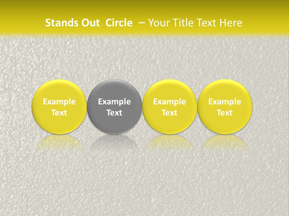 Grunge Material Stucco PowerPoint Template