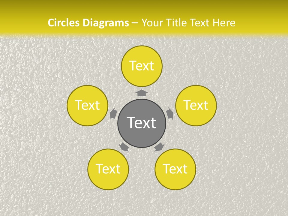 Grunge Material Stucco PowerPoint Template