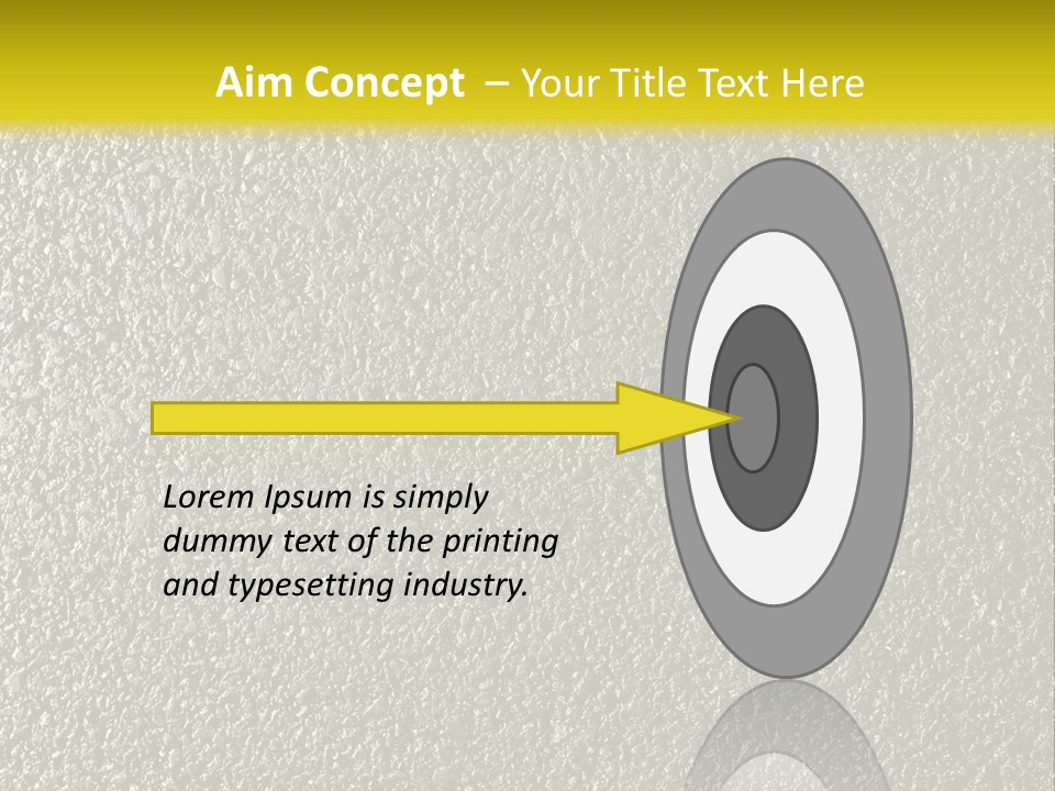 Grunge Material Stucco PowerPoint Template