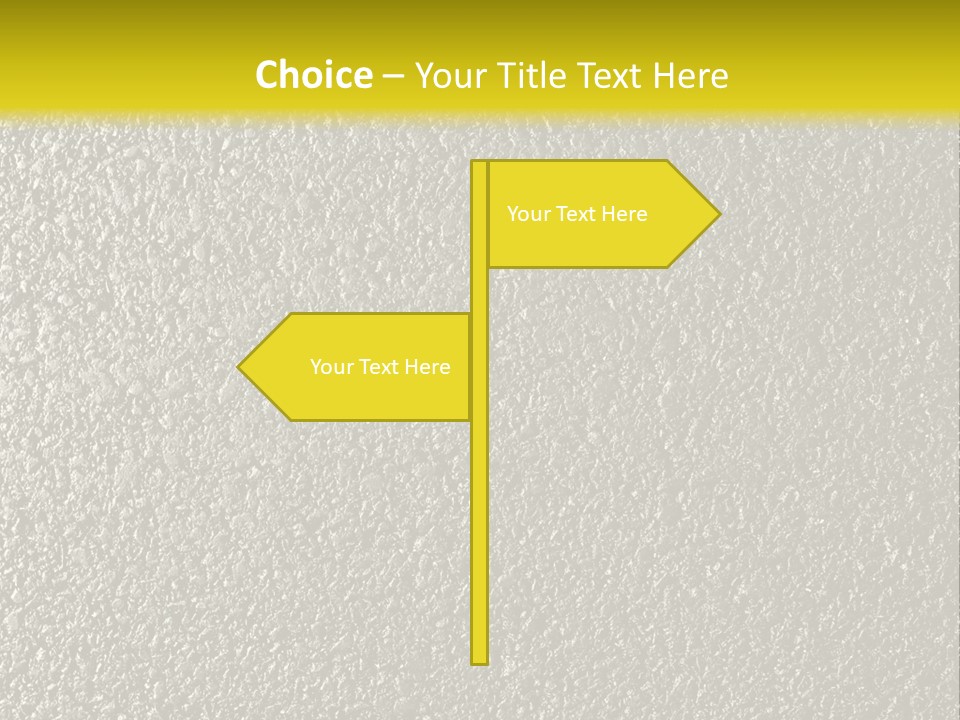 Grunge Material Stucco PowerPoint Template