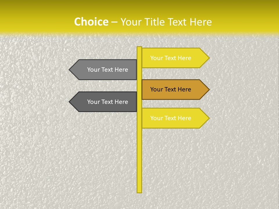 Grunge Material Stucco PowerPoint Template