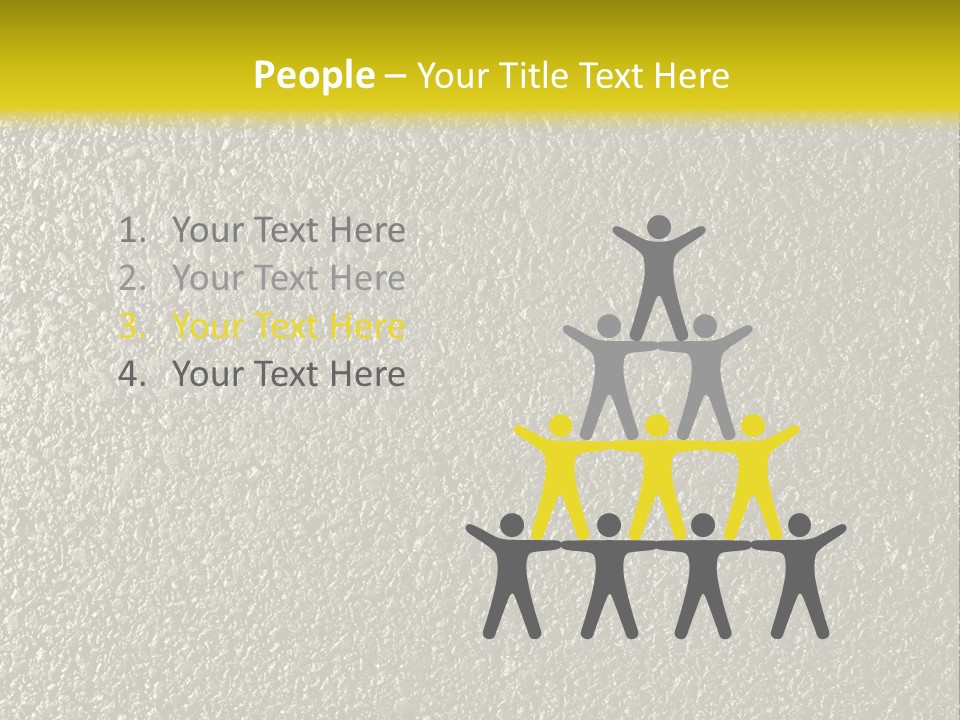 Grunge Material Stucco PowerPoint Template