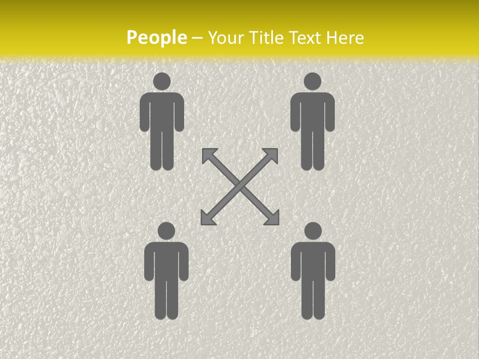 Grunge Material Stucco PowerPoint Template