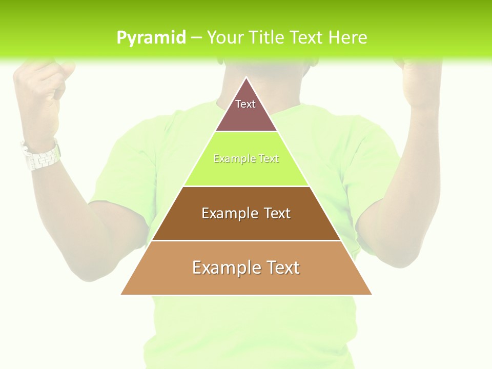 Success Achieved Men PowerPoint Template