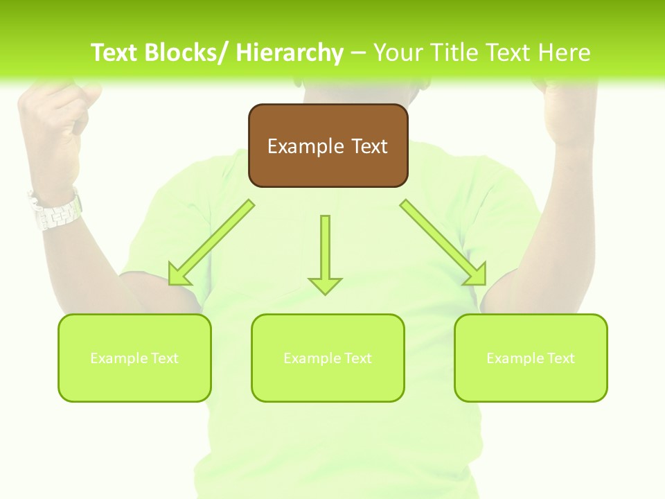 Success Achieved Men PowerPoint Template