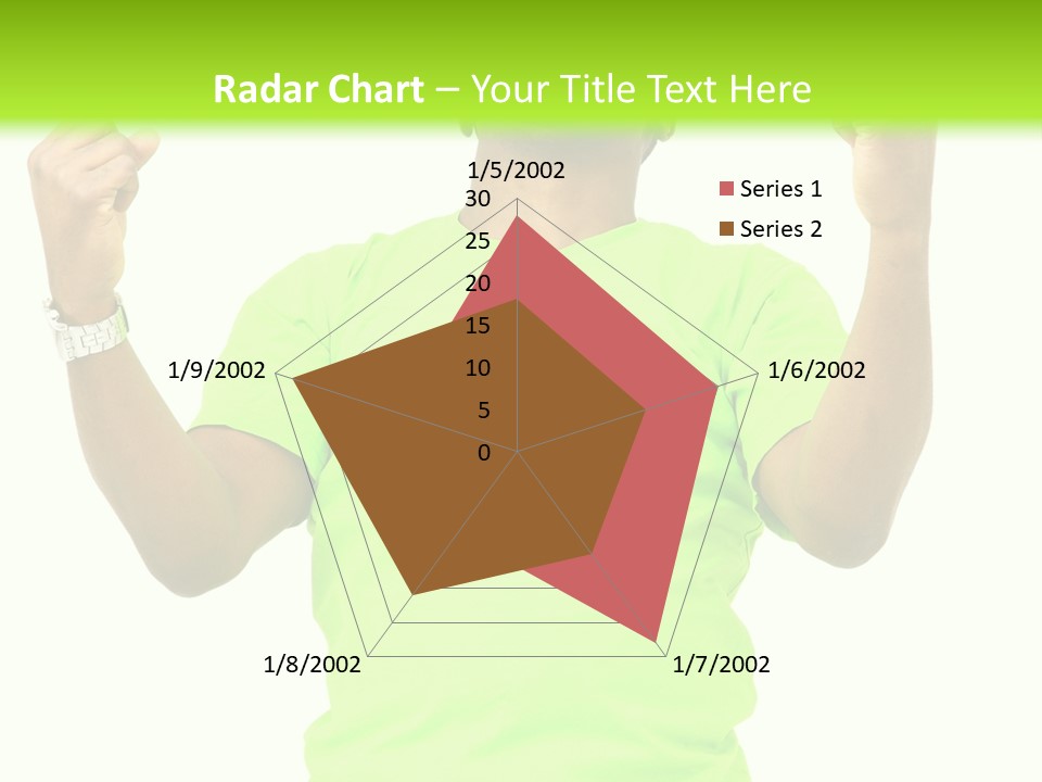 Success Achieved Men PowerPoint Template