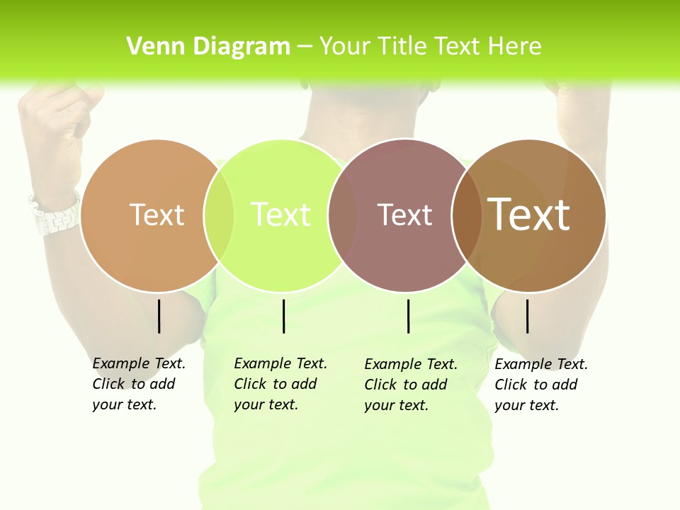 Success Achieved Men PowerPoint Template