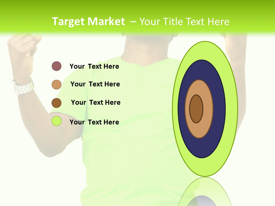 Success Achieved Men PowerPoint Template