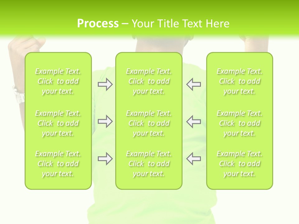 Success Achieved Men PowerPoint Template