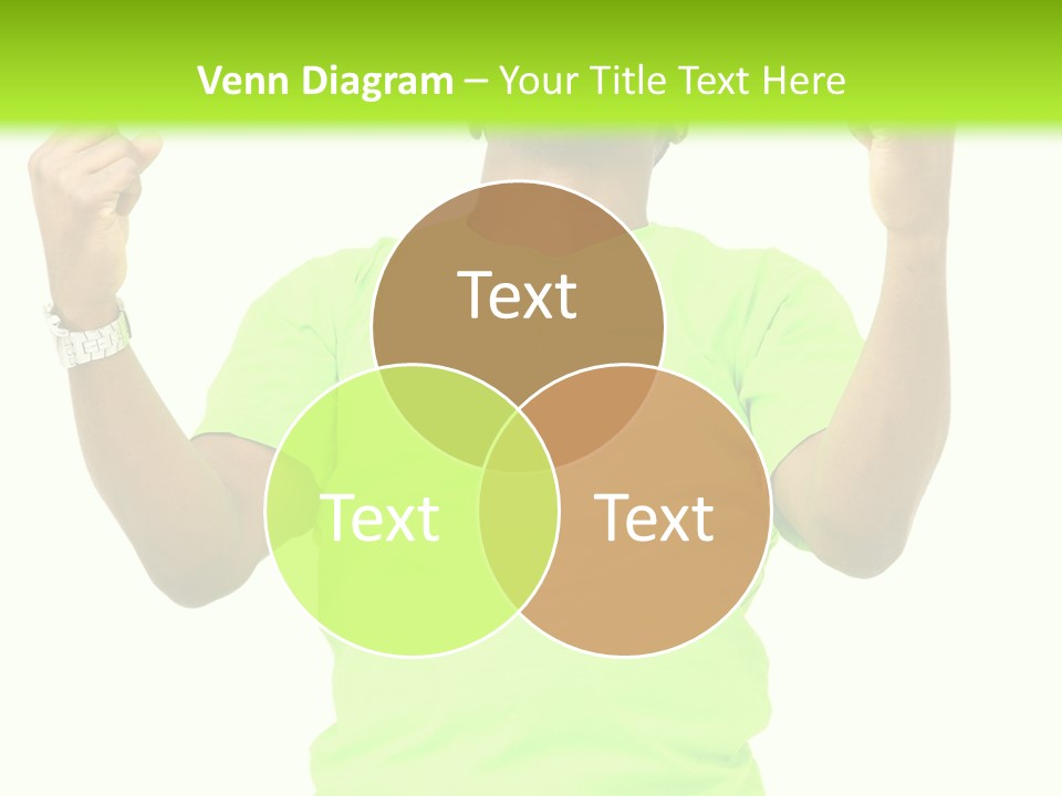 Success Achieved Men PowerPoint Template