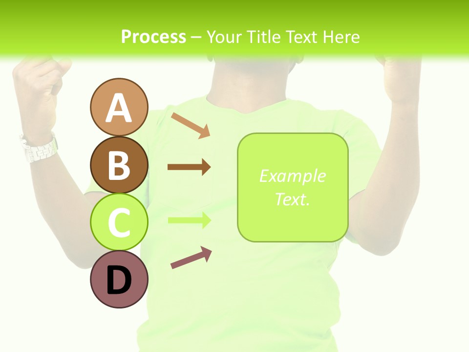 Success Achieved Men PowerPoint Template
