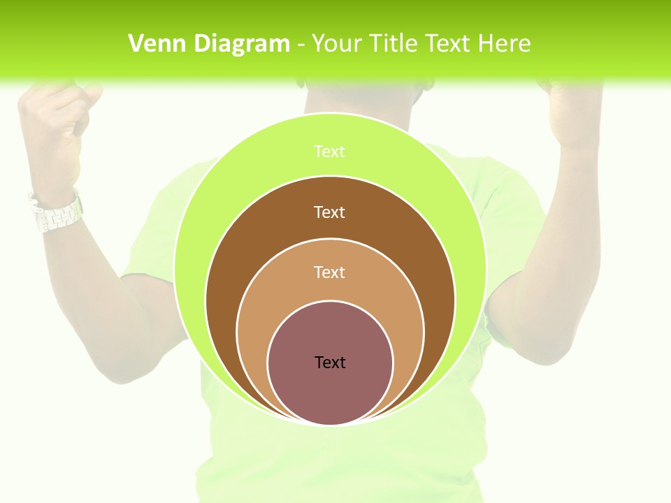 Success Achieved Men PowerPoint Template