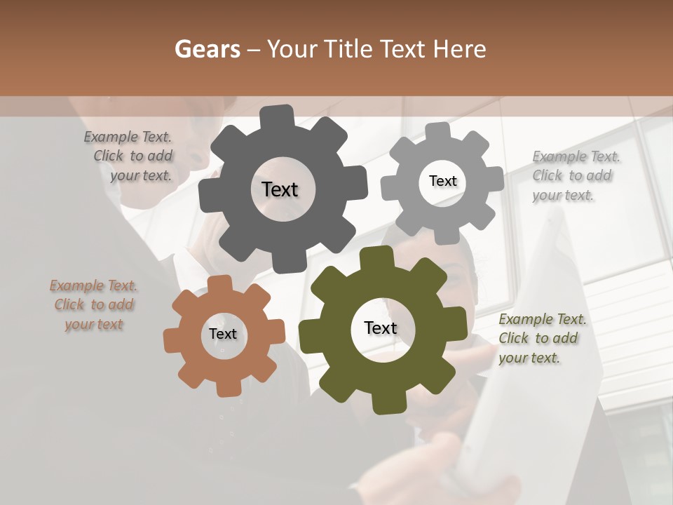 Connection Portable Internet PowerPoint Template