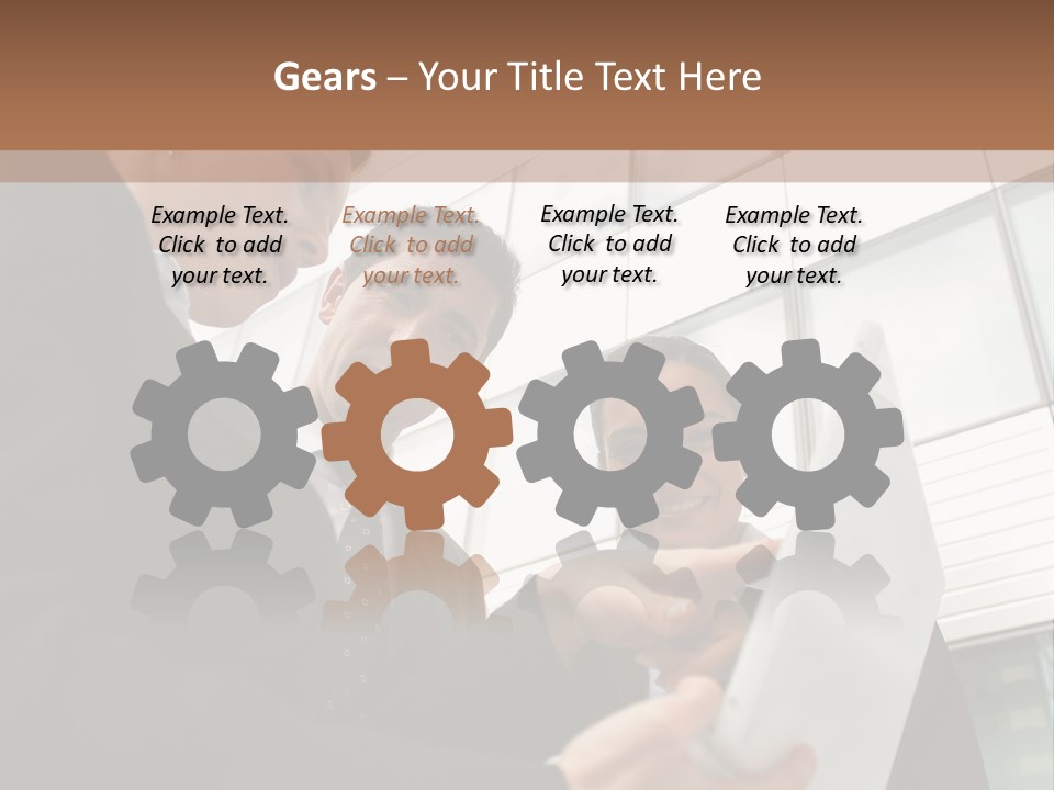 Connection Portable Internet PowerPoint Template