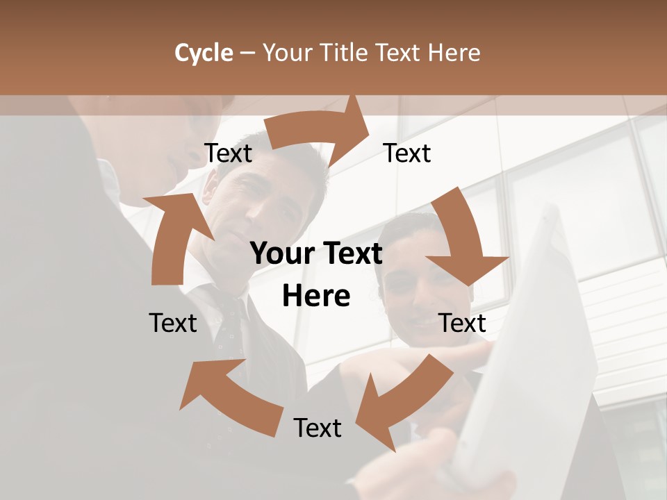 Connection Portable Internet PowerPoint Template