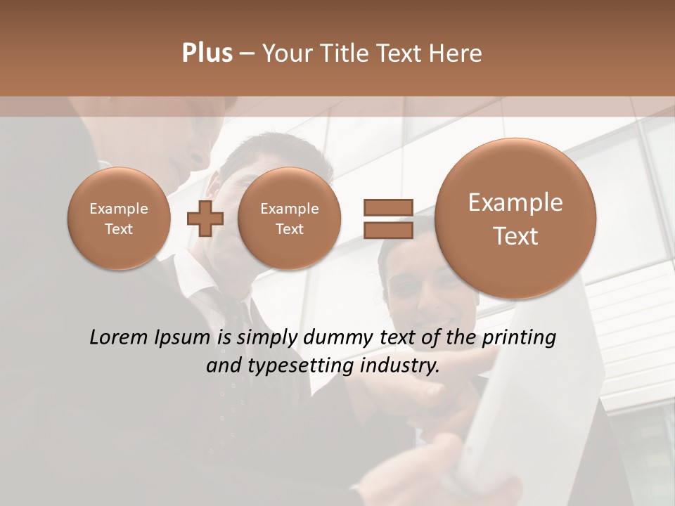 Connection Portable Internet PowerPoint Template