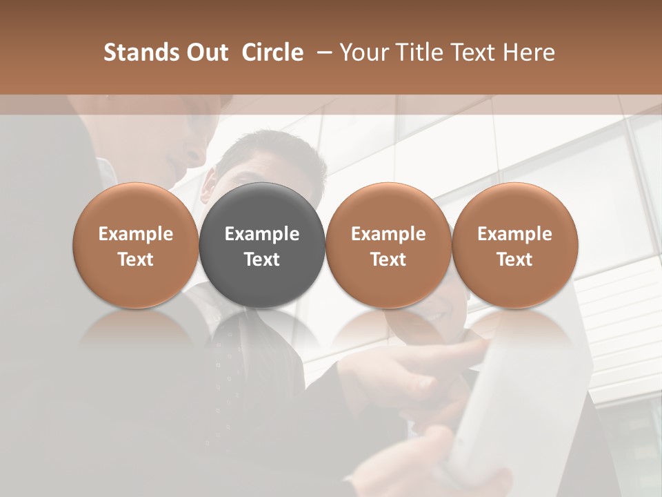 Connection Portable Internet PowerPoint Template