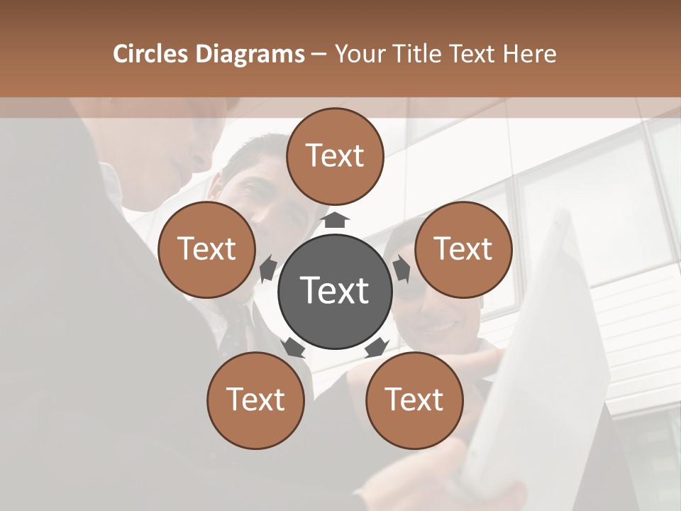 Connection Portable Internet PowerPoint Template
