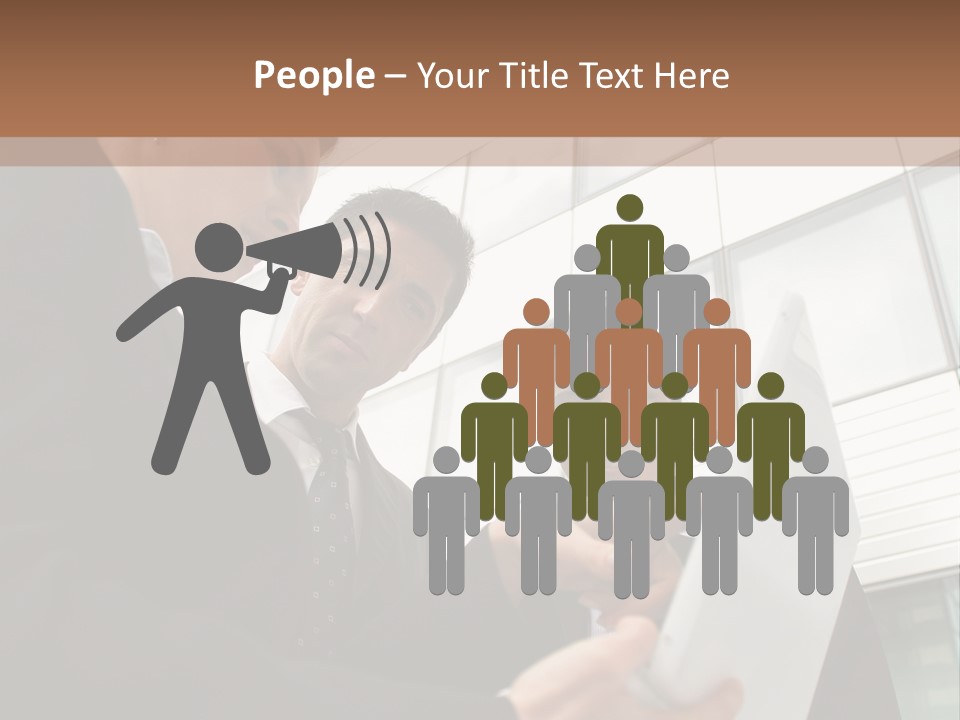 Connection Portable Internet PowerPoint Template