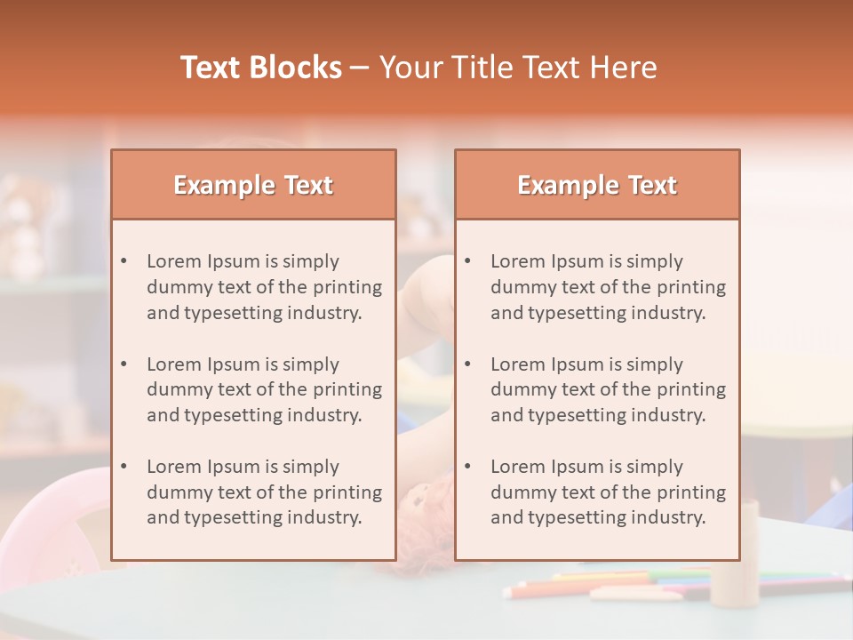 School Nursery Youth PowerPoint Template