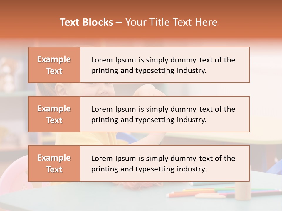 School Nursery Youth PowerPoint Template