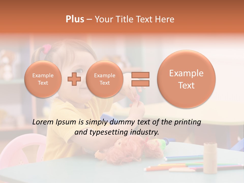 School Nursery Youth PowerPoint Template