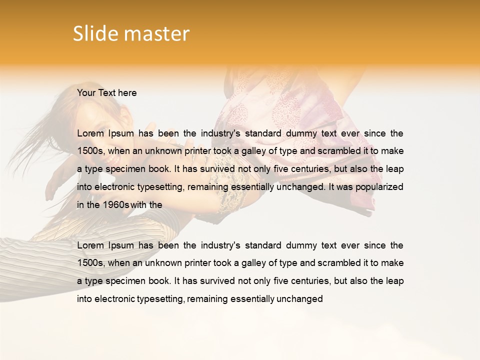 Funny Dad Fatherhood PowerPoint Template